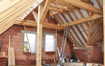 Forest Lane Head attic trusses